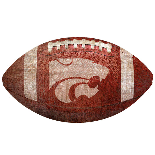 Kansas State Wildcats 12'' Football Sign