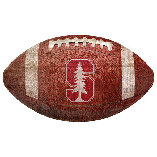 Stanford Cardinal 12'' Football Sign