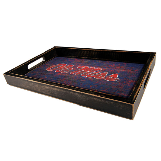 Ole Miss Rebels 9'' x 15'' Team Color Tray