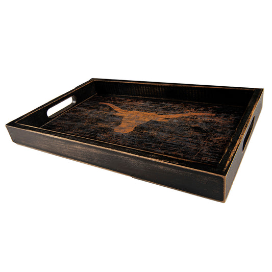 Texas Longhorns 9'' x 15'' Team Color Tray