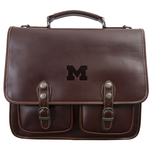Michigan Wolverines Sabino Canyon Briefcase