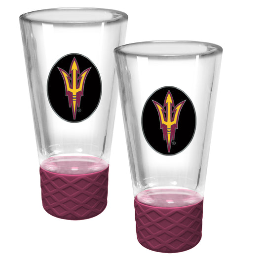 Arizona State Sun Devils 2-Pack 4oz. Cheer Shot Set with Silicone Grip