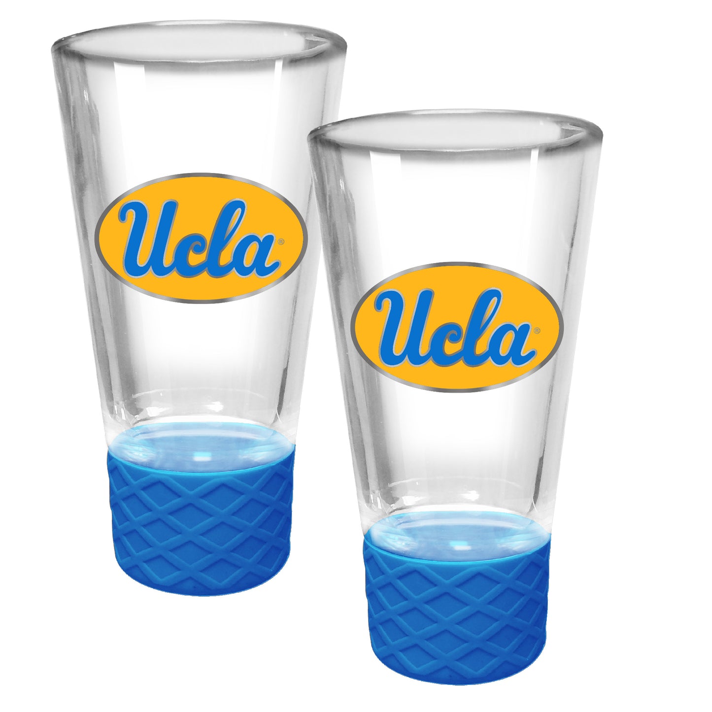 UCLA Bruins 2-Pack 4oz. Cheer Shot Set with Silicone Grip