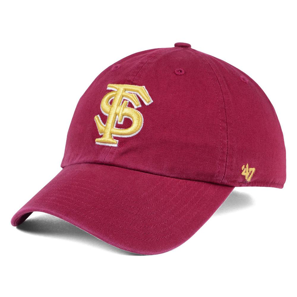 Men's '47 Garnet Florida State Seminoles Vintage Clean Up Adjustable Hat