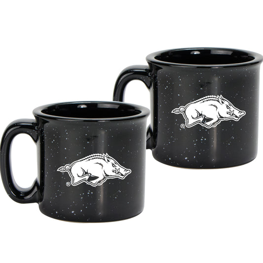 Arkansas Razorbacks 2-Piece 12oz. Campfire Mug Set