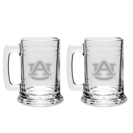Auburn Tigers 2-Piece 15oz. Colonial Tankard Set