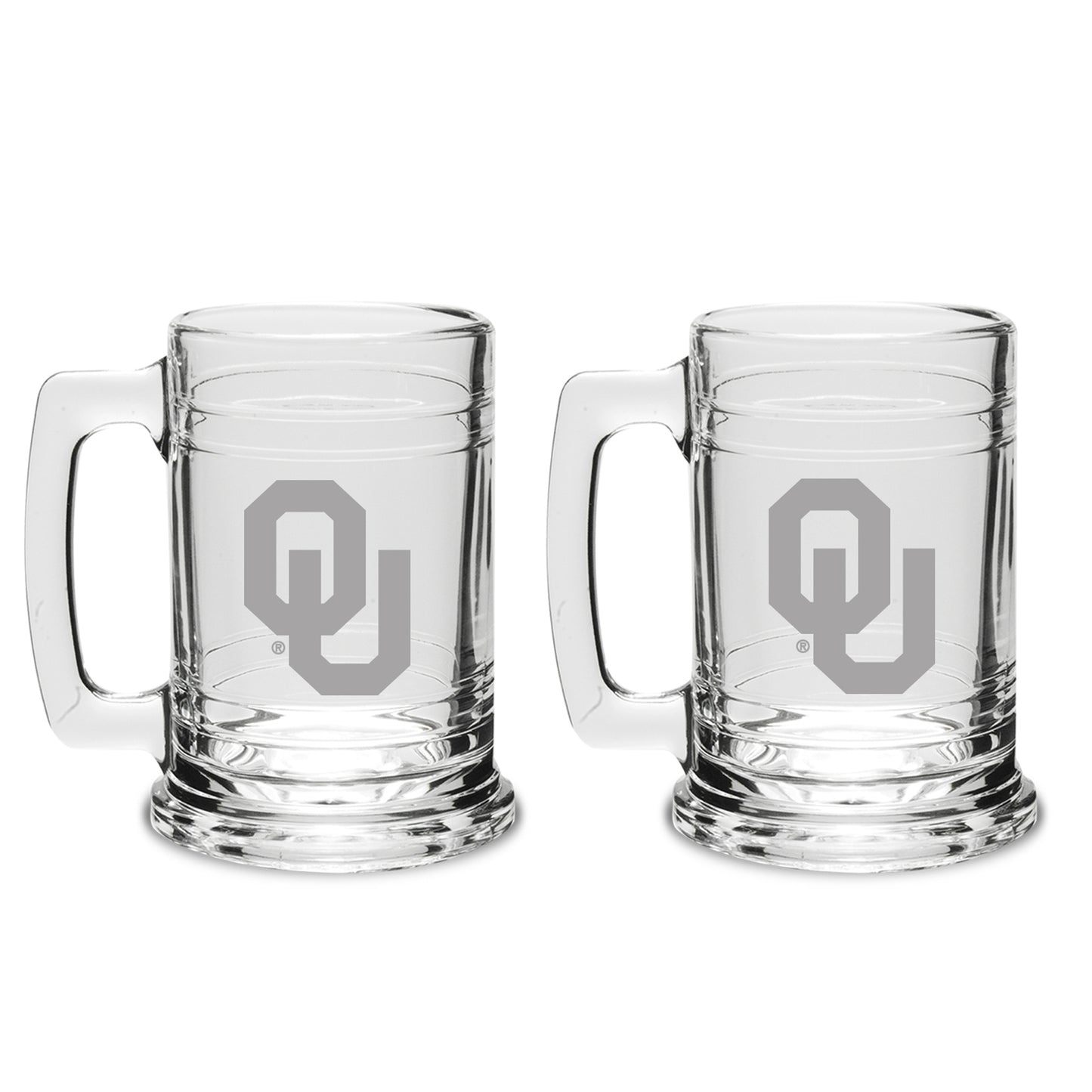 Oklahoma Sooners 2-Piece 15oz. Colonial Tankard Set