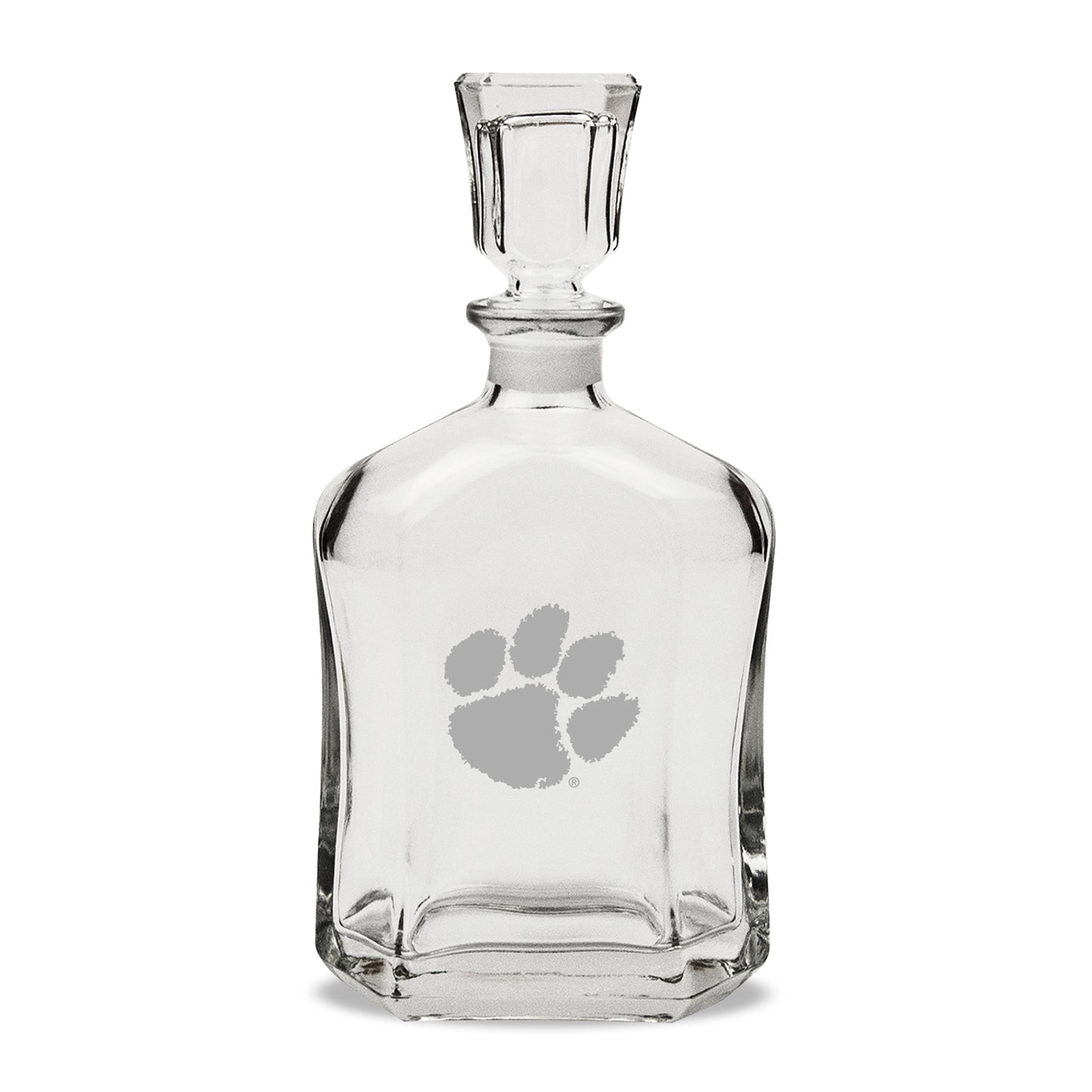 Clemson Tigers 23.75oz. Whiskey Decanter