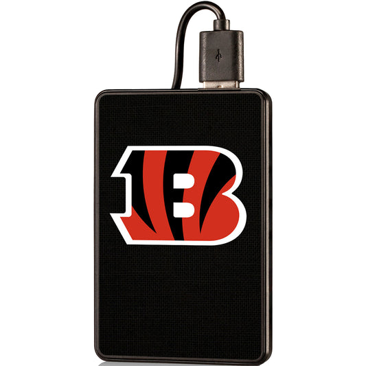 Cincinnati Bengals Solid 2000 mAh Credit Card Powerbank