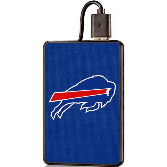 Buffalo Bills Solid 2000 mAh Credit Card Powerbank