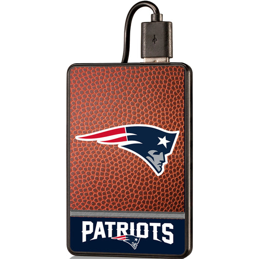 New England Patriots 2000 mAh Credit Card Powerbank