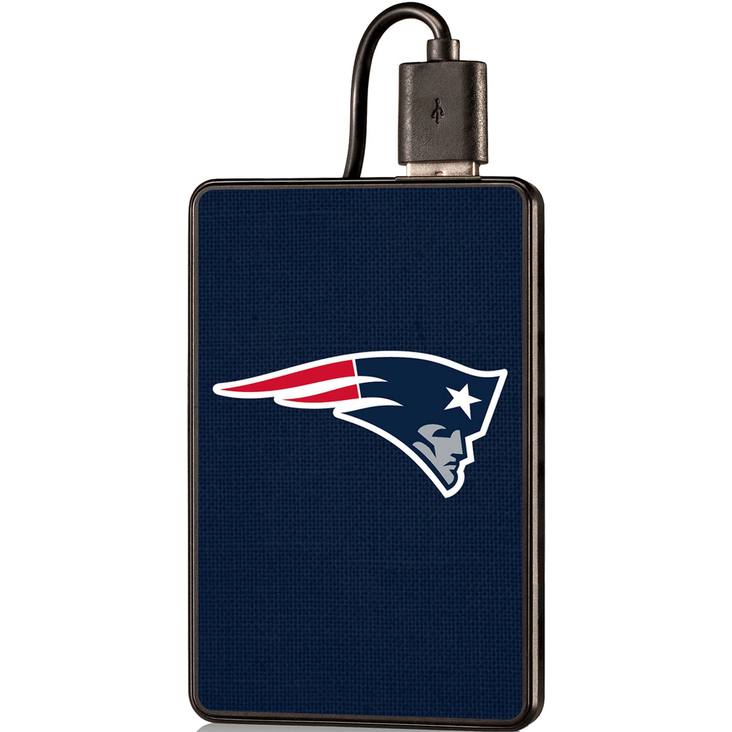 New England Patriots Solid 2000 mAh Credit Card Powerbank