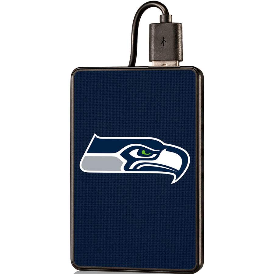 Seattle Seahawks Solid 2000 mAh Credit Card Powerbank
