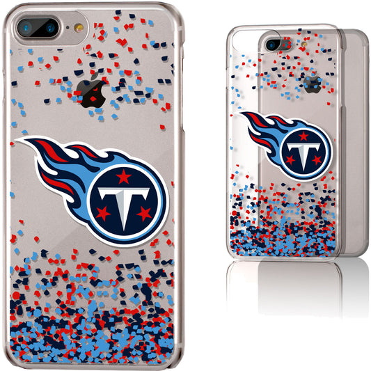 Tennessee Titans iPhone Clear Case with Confetti Design