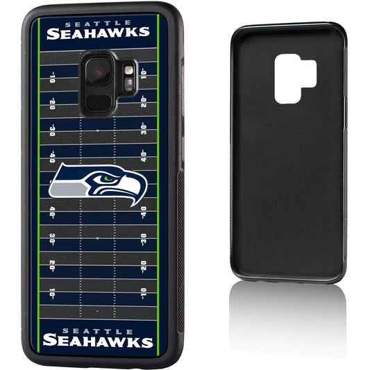 Seattle Seahawks Galaxy Bump Case with Field Design