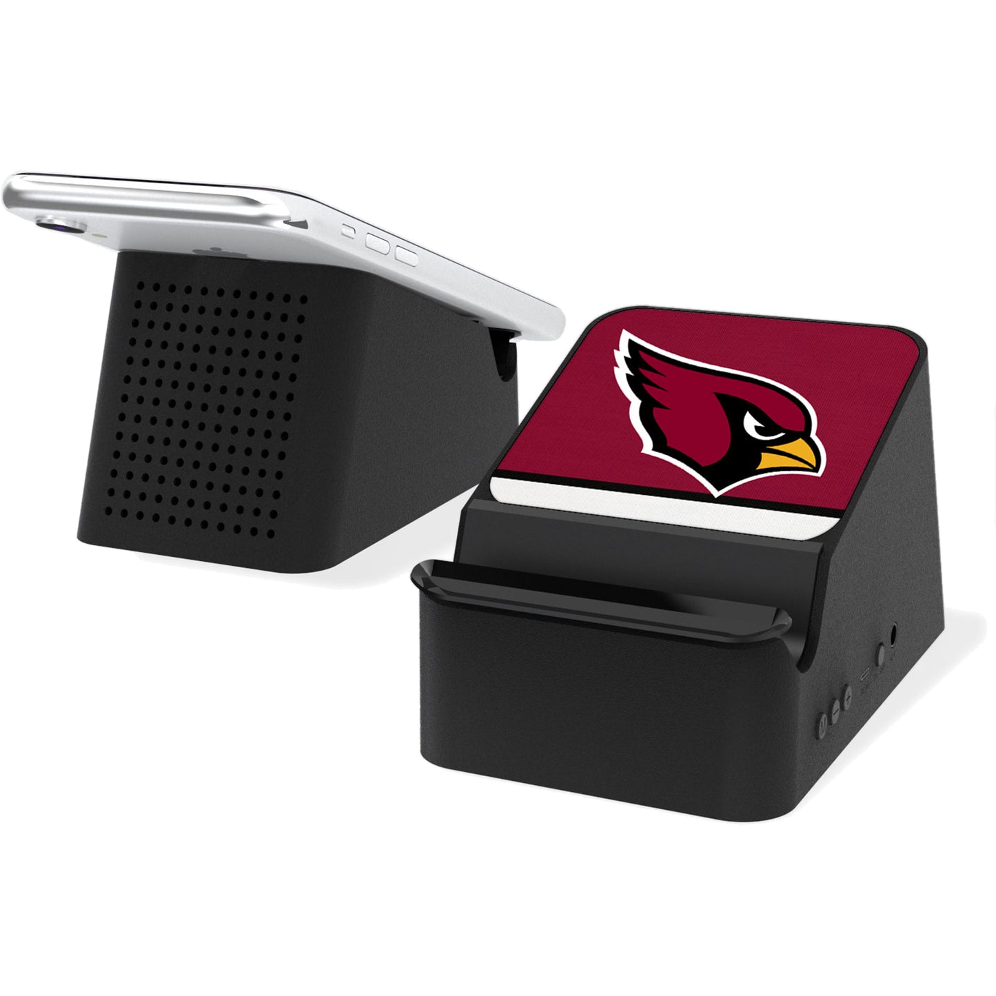 Arizona Cardinals Wireless Charging Station and Bluetooth Speaker