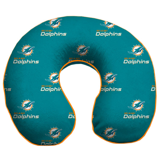 Miami Dolphins Travel Memory Foam Pillow