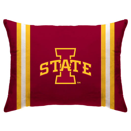 Iowa State Cyclones 20'' x 26'' Plush Bed Pillow