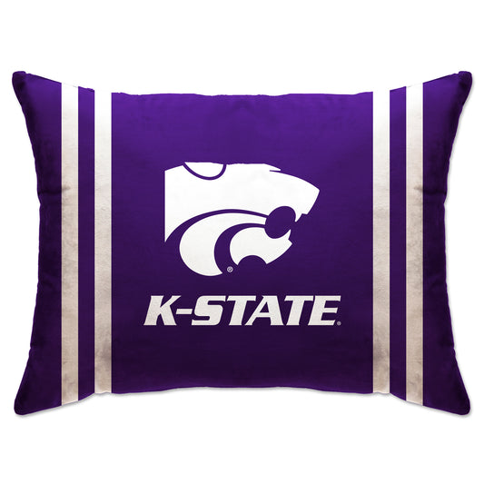 Kansas State Wildcats 20'' x 26'' Plush Bed Pillow