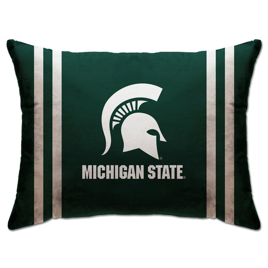 Michigan State Spartans 20'' x 26'' Plush Bed Pillow