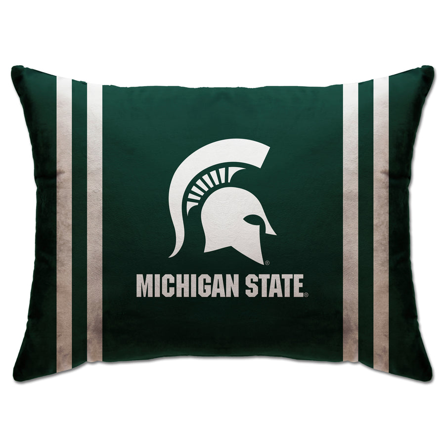 Michigan State Spartans 20'' x 26'' Plush Bed Pillow