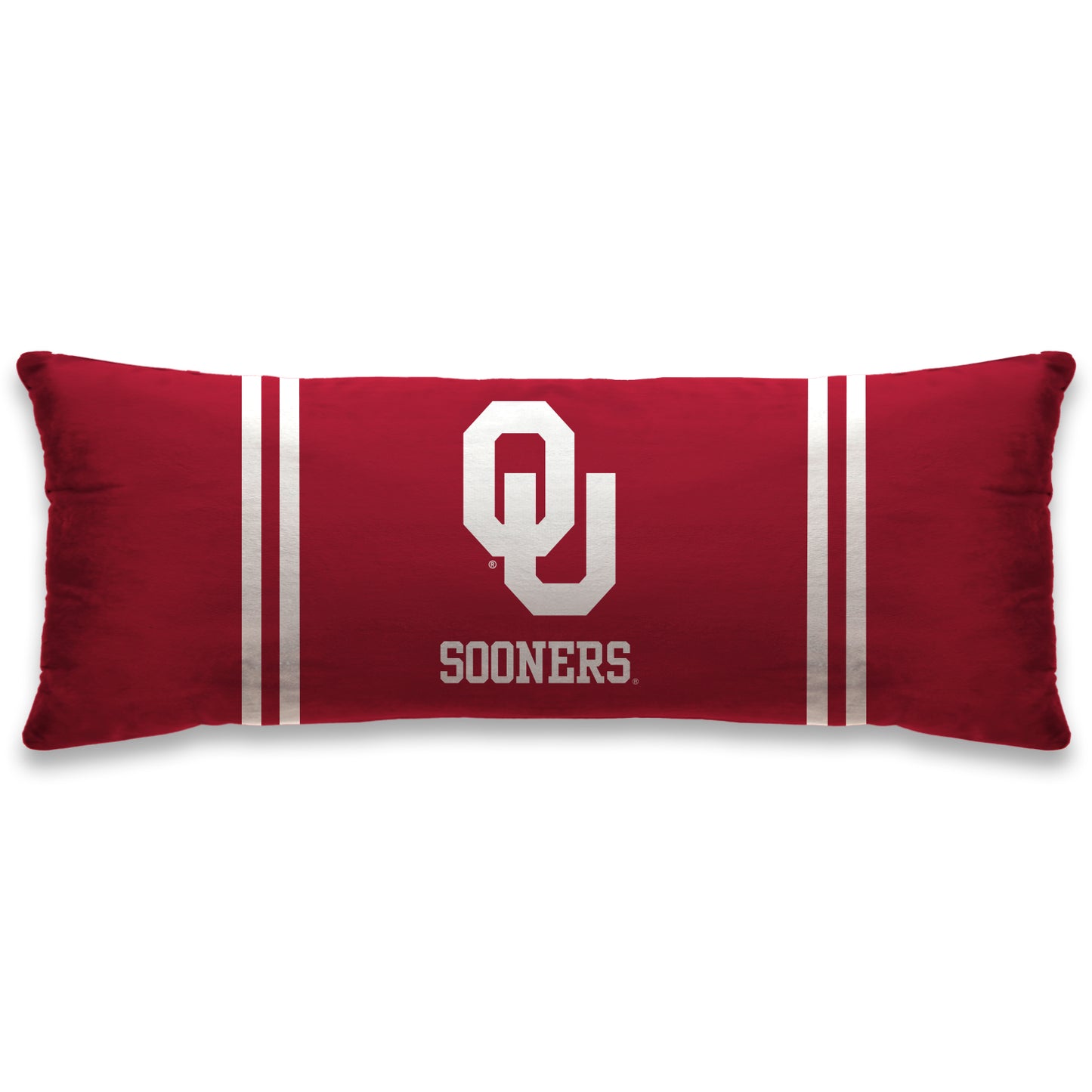 Oklahoma Sooners 20'' x 48'' Plush Bed Pillow