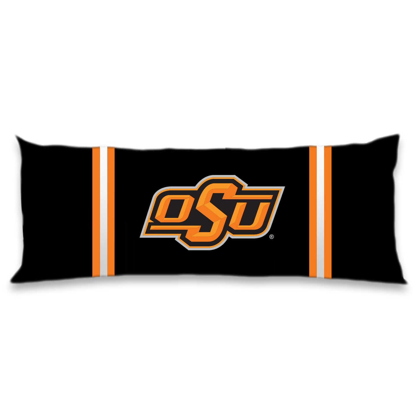 Oklahoma State Cowboys 20'' x 48'' Plush Bed Pillow