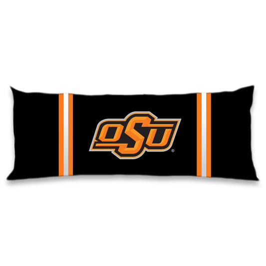 Oklahoma State Cowboys 20'' x 48'' Plush Bed Pillow