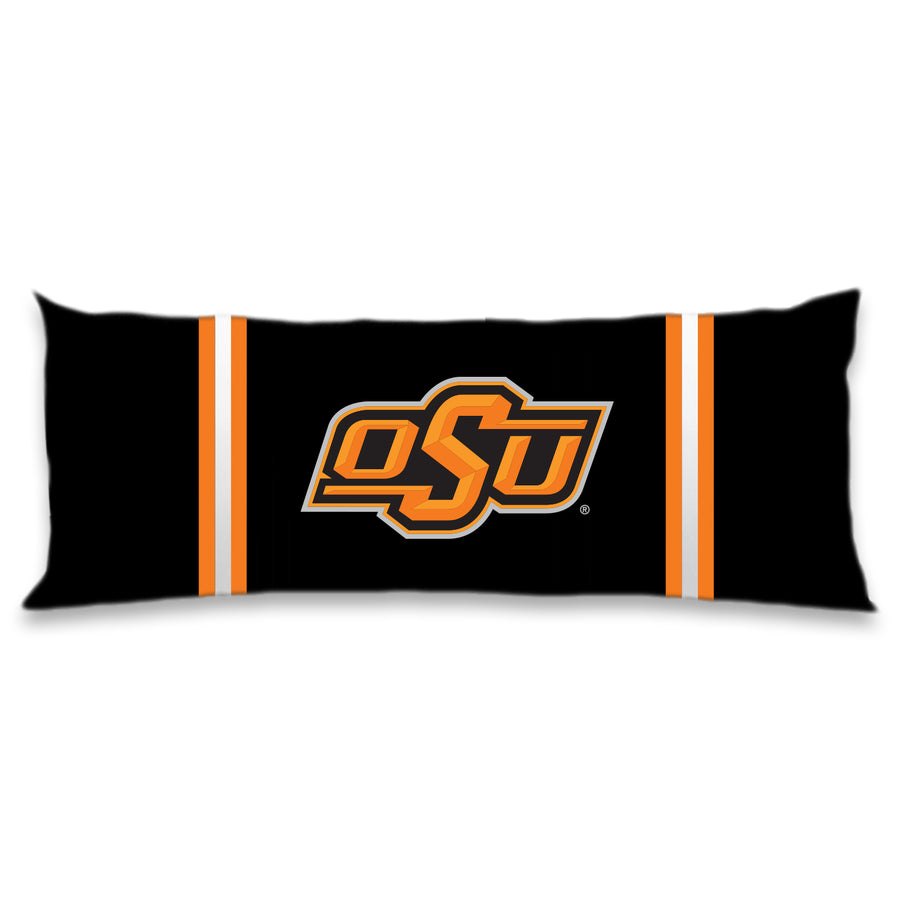 Oklahoma State Cowboys 20'' x 48'' Plush Bed Pillow