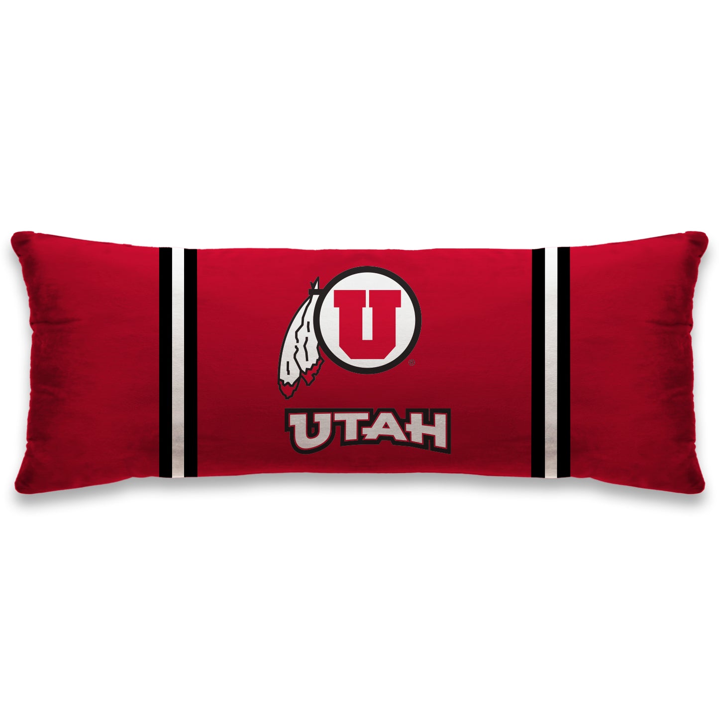 Utah Utes 20'' x 48'' Plush Bed Pillow