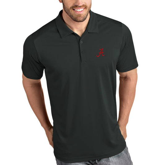 Alabama Crimson Tide Antigua Tribute Polo - Charcoal