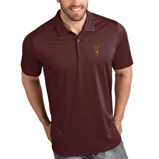 Arizona State Sun Devils Antigua Tribute Polo - Maroon