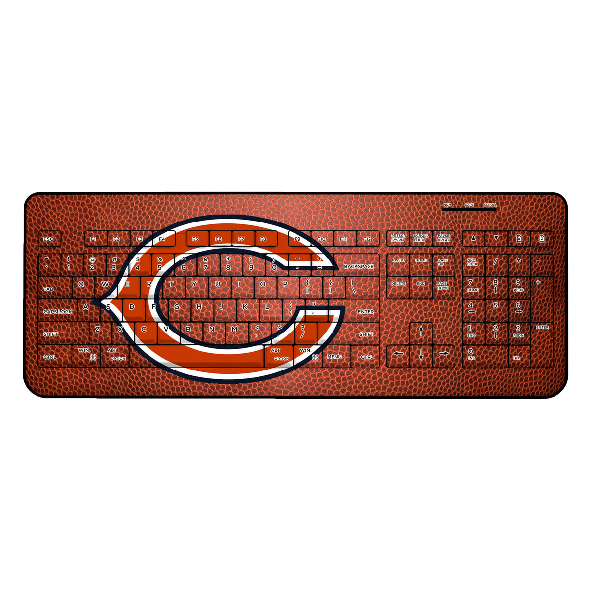 Chicago Bears Football Design Wireless Keyboard