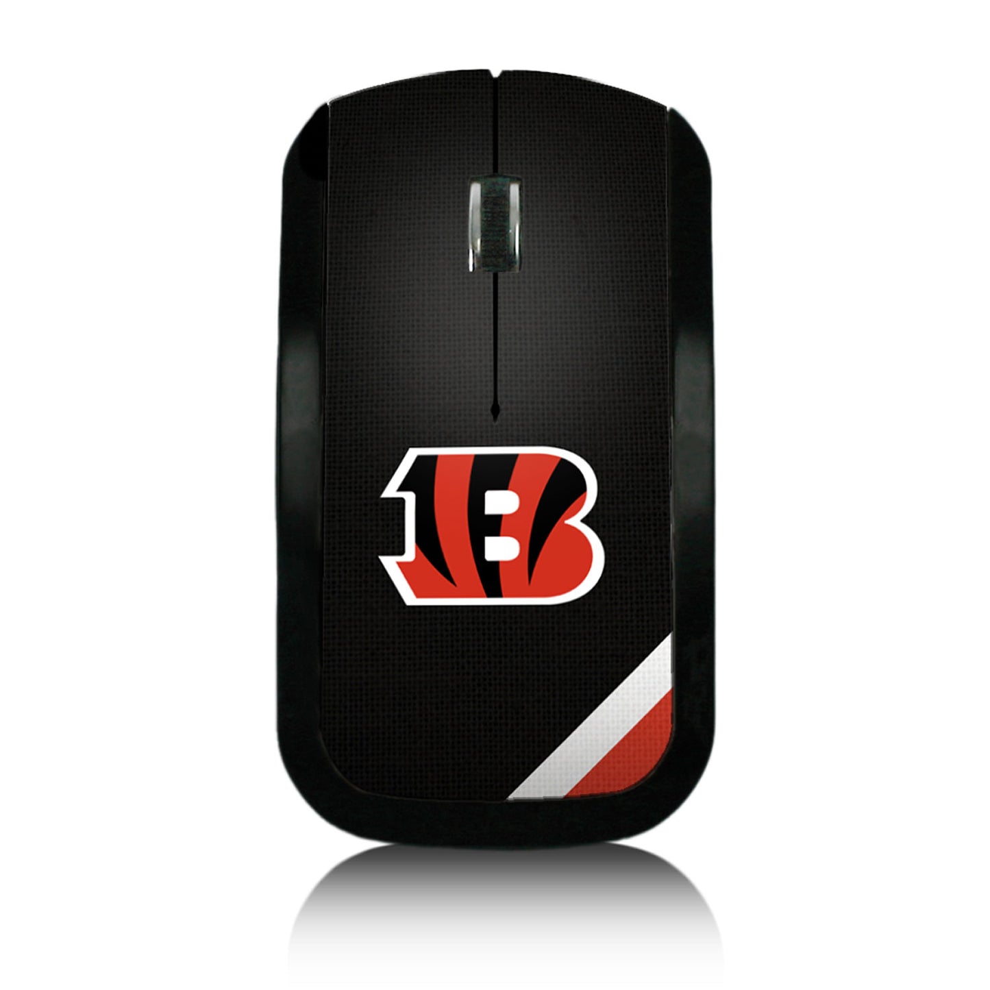 Cincinnati Bengals Diagonal Stripe Wireless Mouse