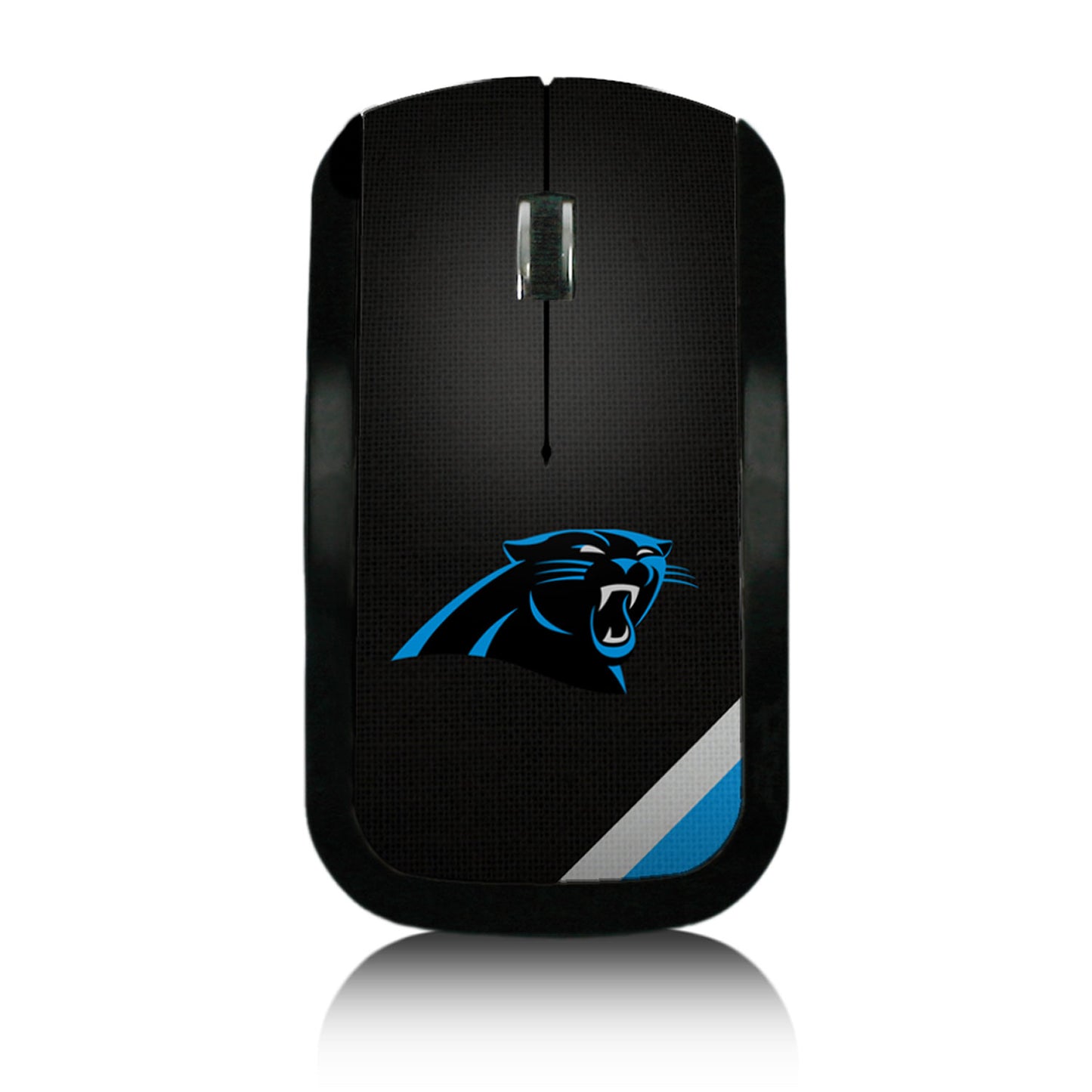 Carolina Panthers Diagonal Stripe Wireless Mouse