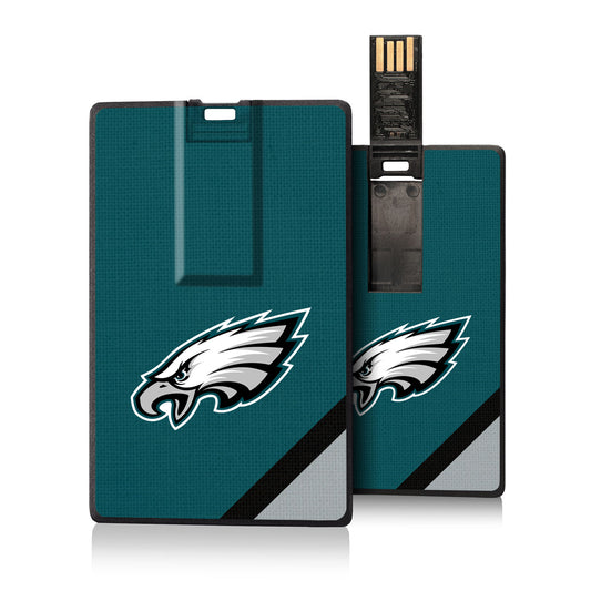 Philadelphia Eagles Diagonal Stripe Credit Card USB Drive