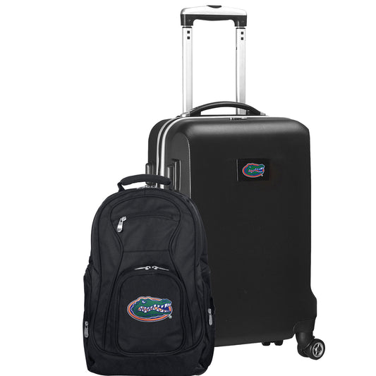 Florida Gators Deluxe 2-Piece Backpack and Carry-On Set - Black