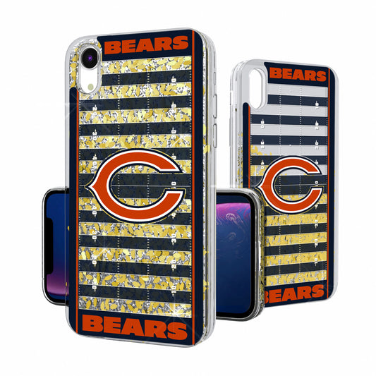 Chicago Bears iPhone Field Design Glitter Case