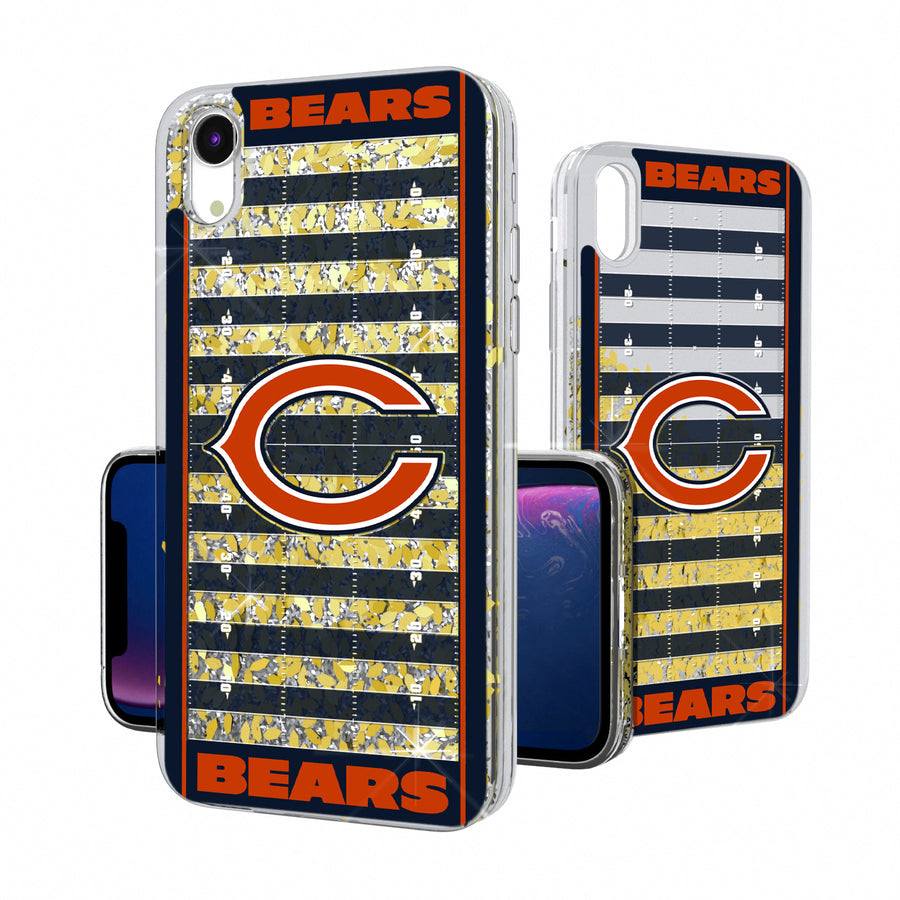Chicago Bears iPhone Field Design Glitter Case