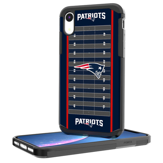 New England Patriots iPhone Rugged Field Design Case