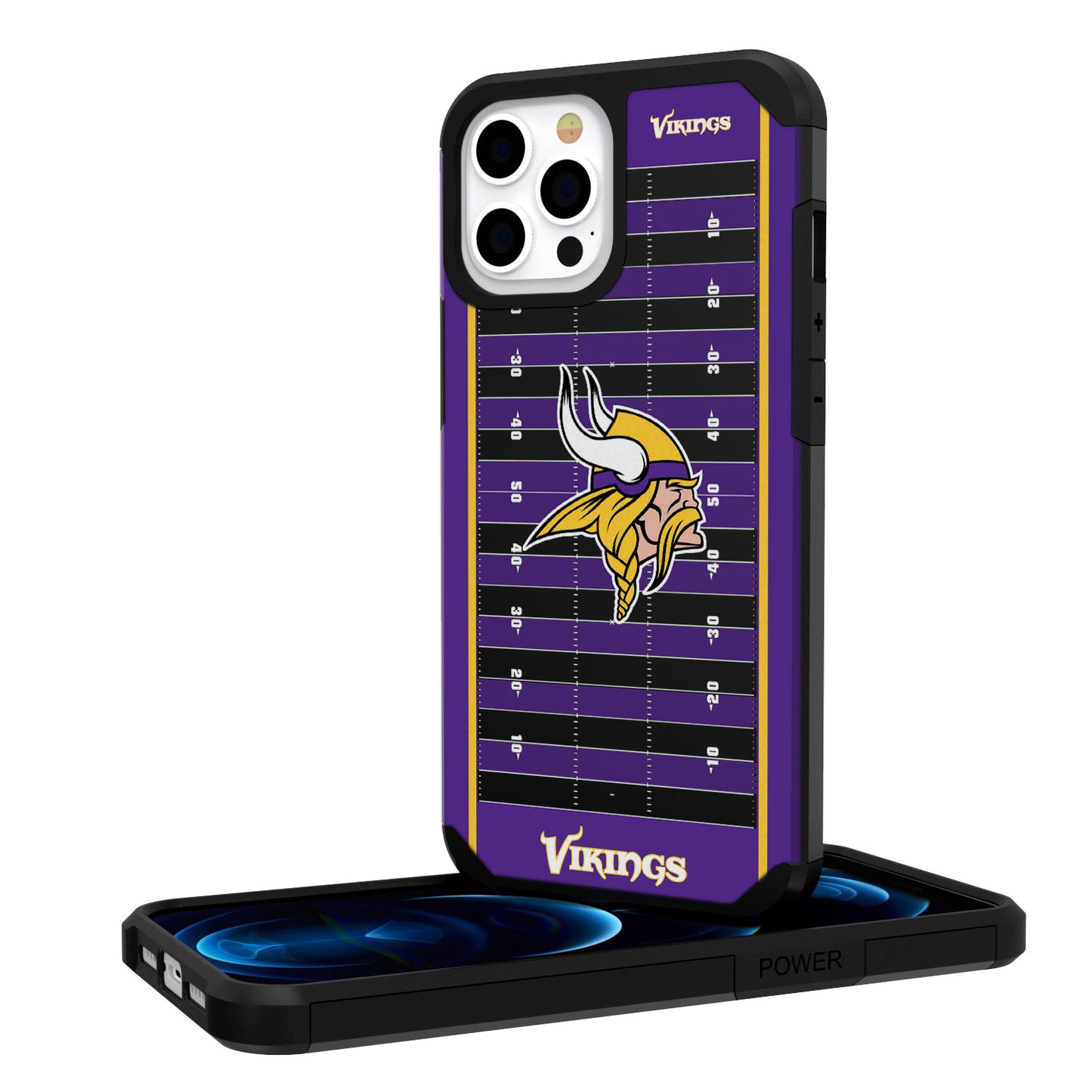 Minnesota Vikings iPhone Rugged Field Design Case