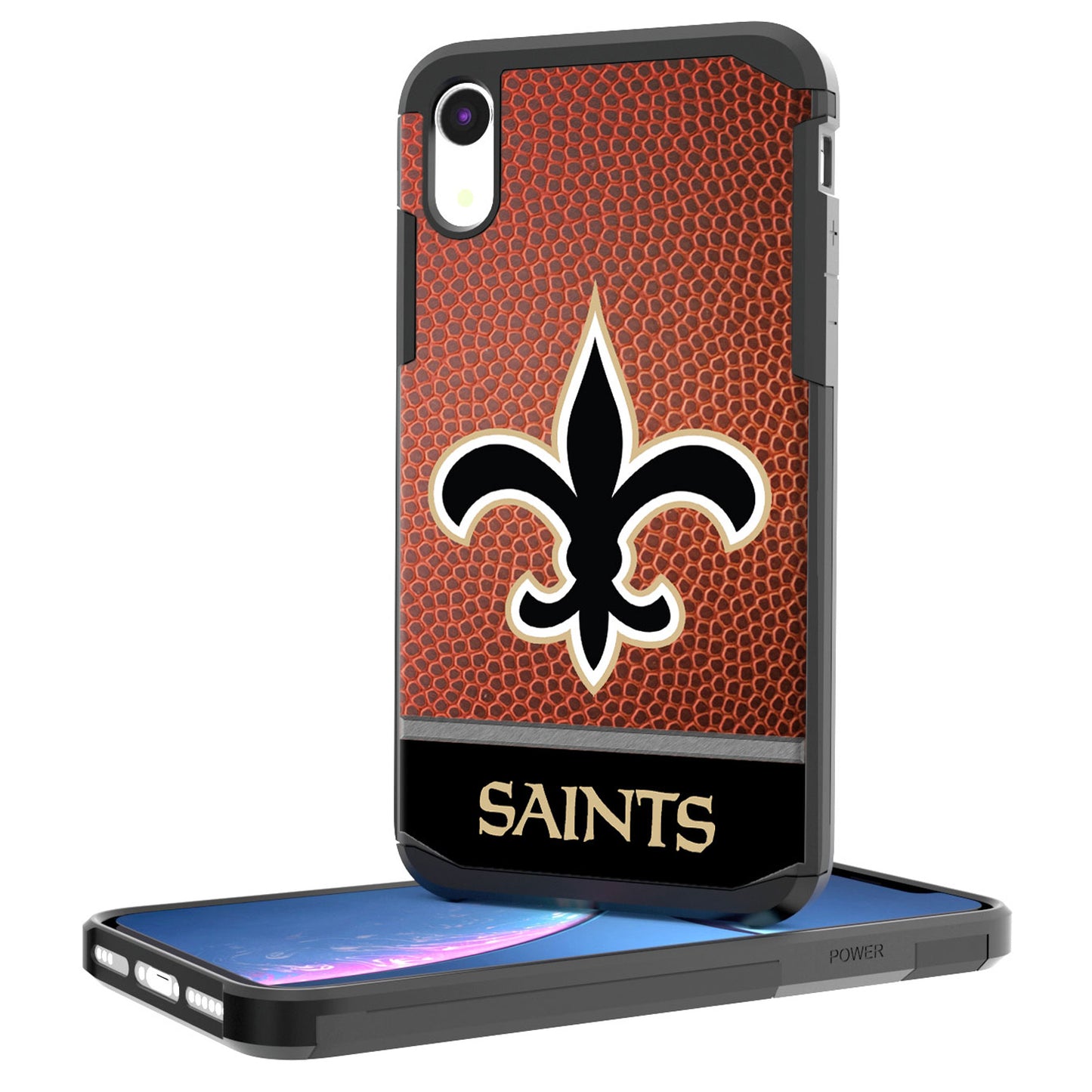 New Orleans Saints iPhone Rugged Wordmark Design Case