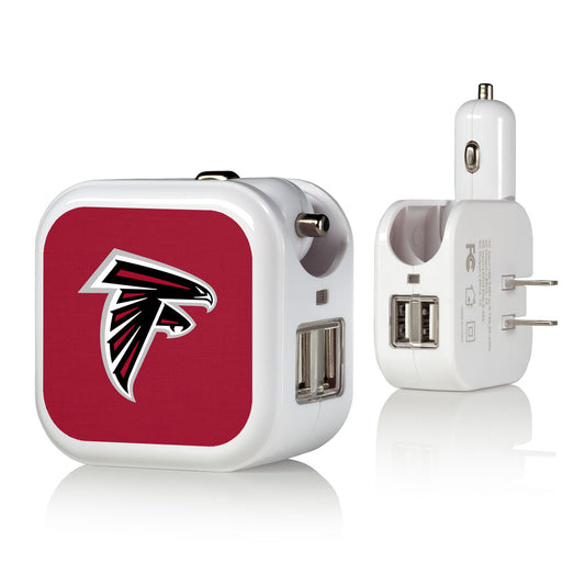 Atlanta Falcons Solid Design USB Charger