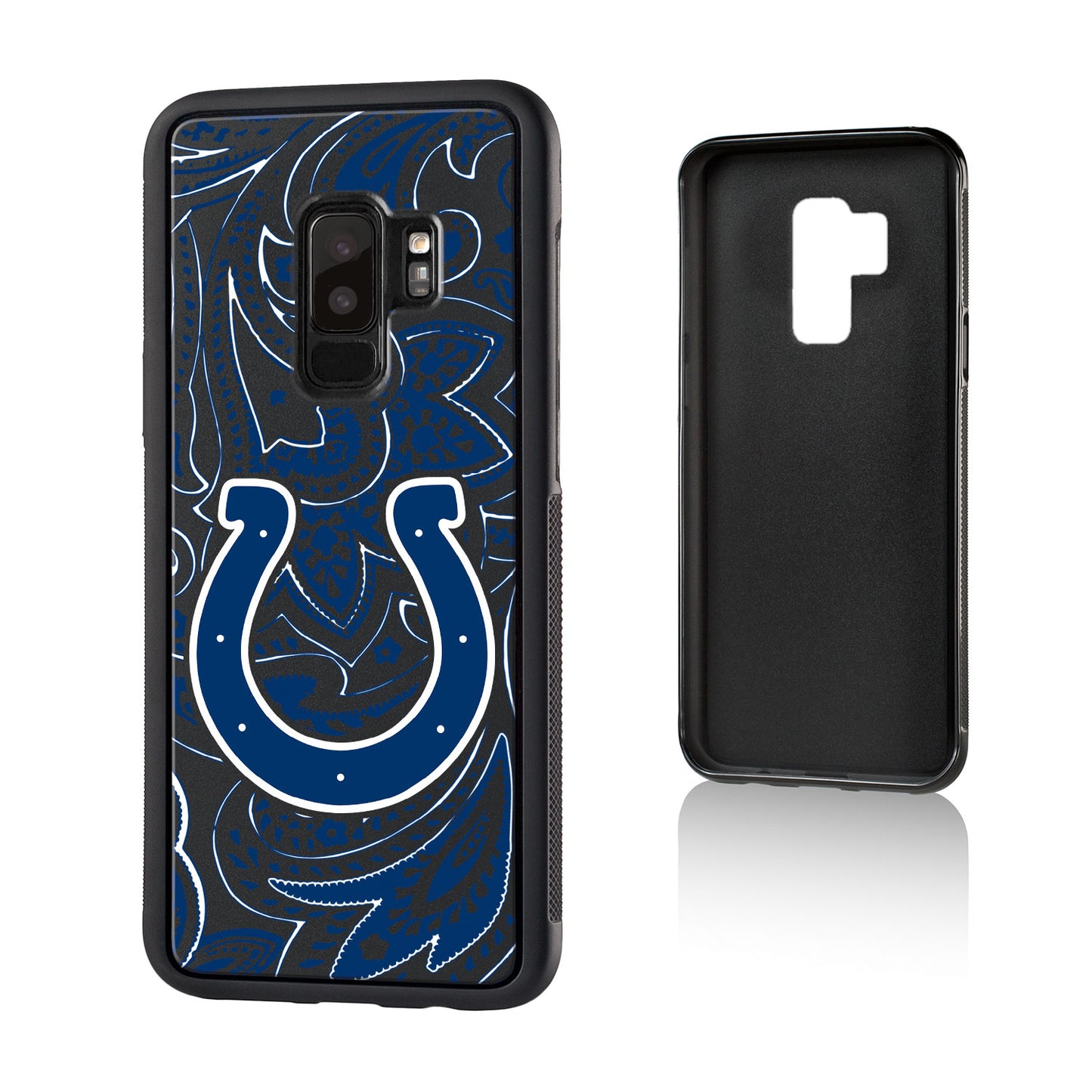 Indianapolis Colts Galaxy Paisley Design Bump Case