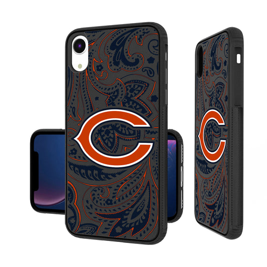 Chicago Bears iPhone Paisley Design Bump Case