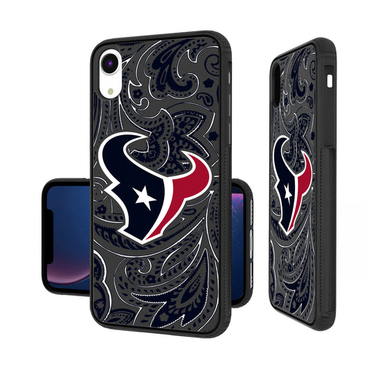 Houston Texans iPhone Paisley Design Bump Case