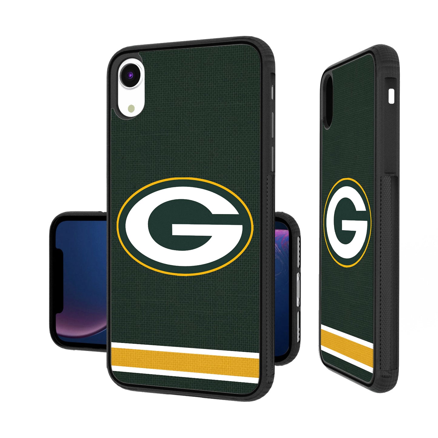 Green Bay Packers iPhone Stripe Design Bump Case