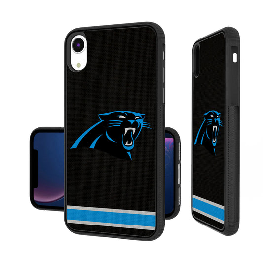 Carolina Panthers iPhone Stripe Design Bump Case