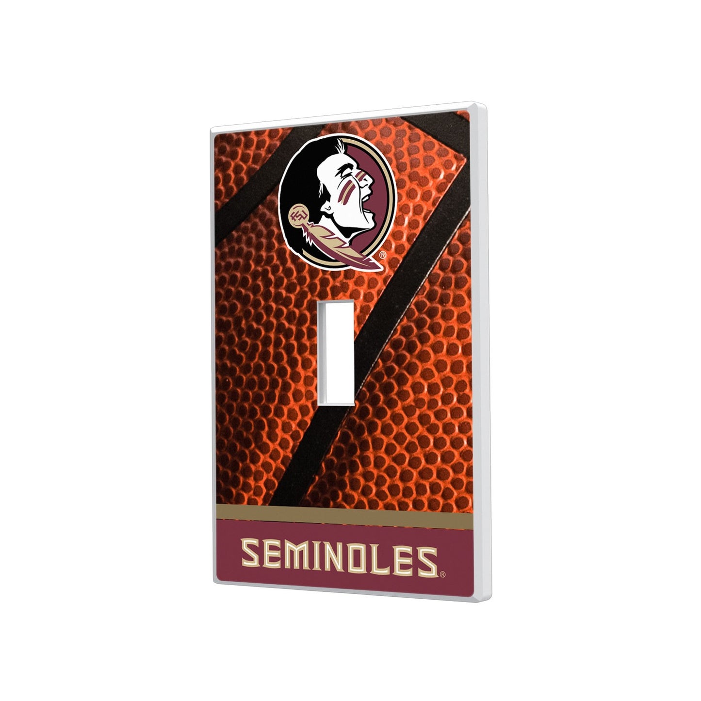 Florida State Seminoles Basketball Design Single Toggle Light Switch Plate