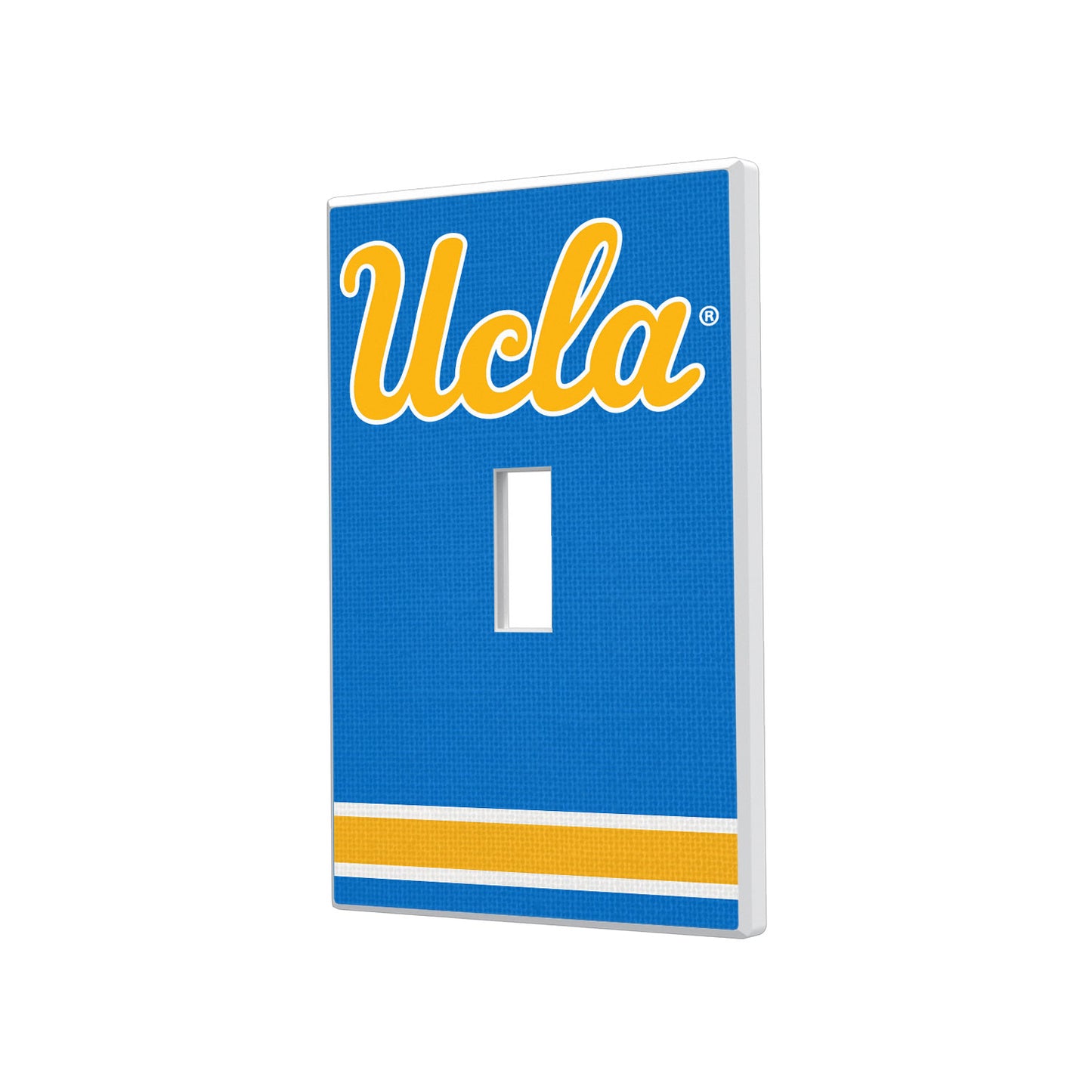 UCLA Bruins Stripe Design Single Toggle Light Switch Plate